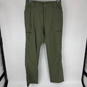 Propper Mens Tactical Cargo Pants Olive Green Stretch Nylon Spandex 34x36